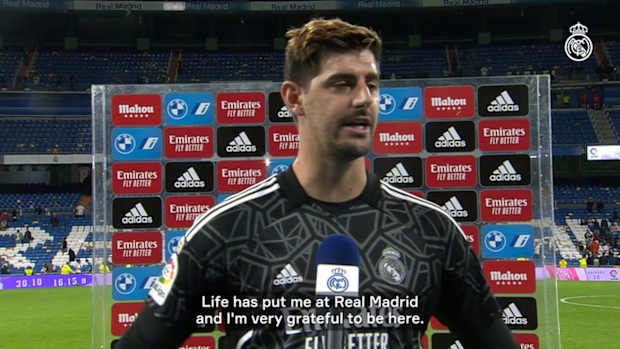 Courtois: 'It’s all down to the work from the whole team'